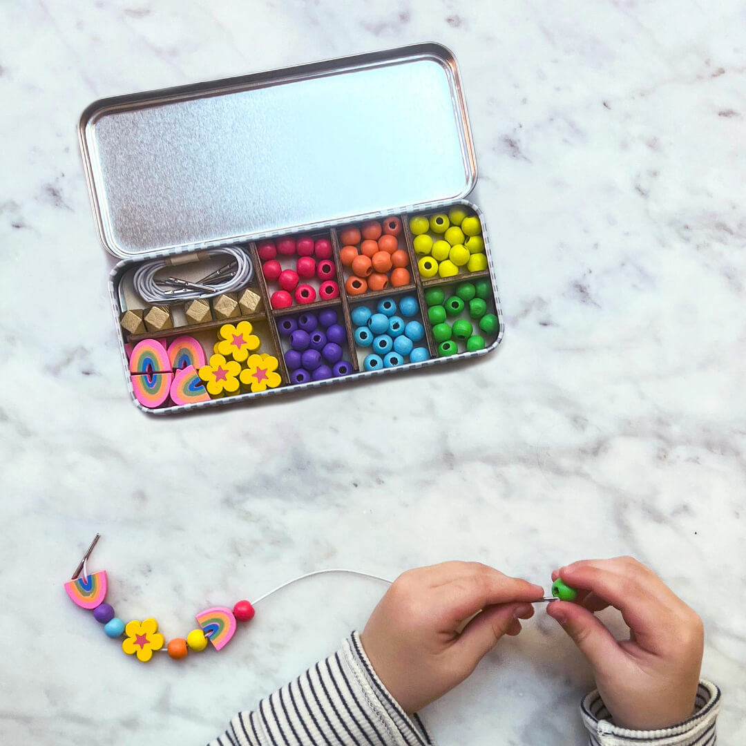 Rainbow Bracelet Kit Tin