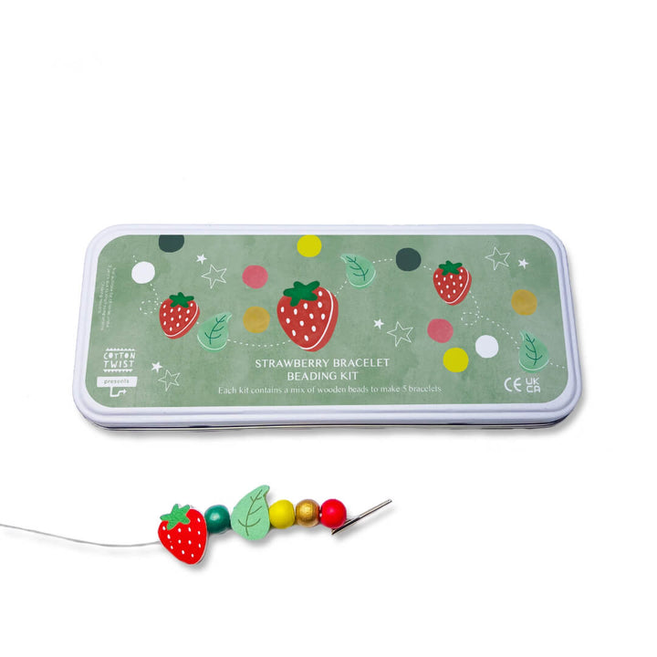 Strawberry Bracelet Kit Tin