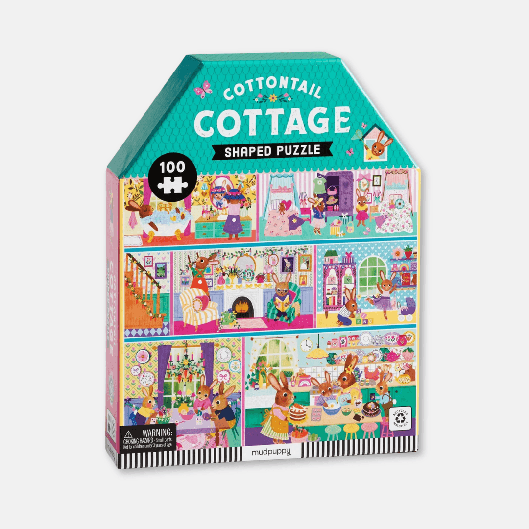Cottontail Cottage 100 Piece Puzzle