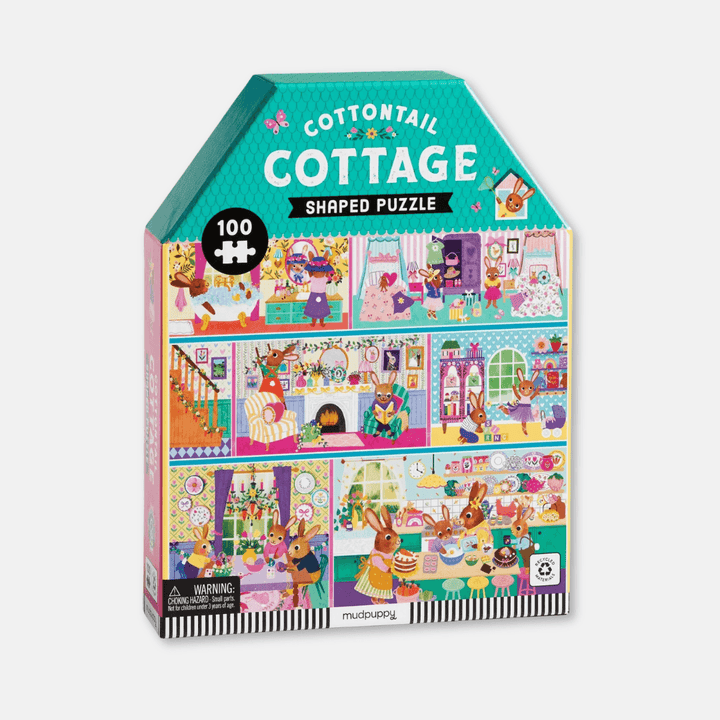 Cottontail Cottage 100 Piece Puzzle