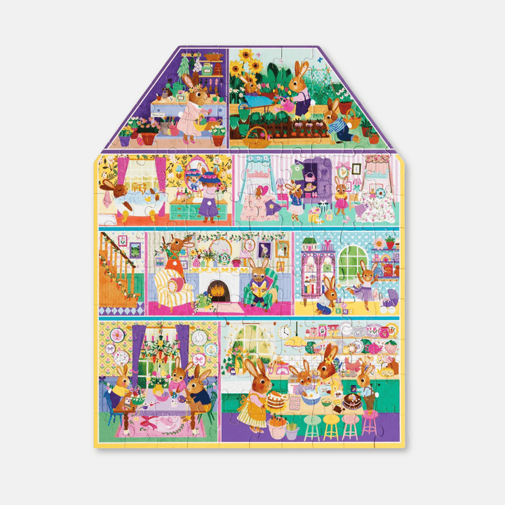 Cottontail Cottage 100 Piece Puzzle