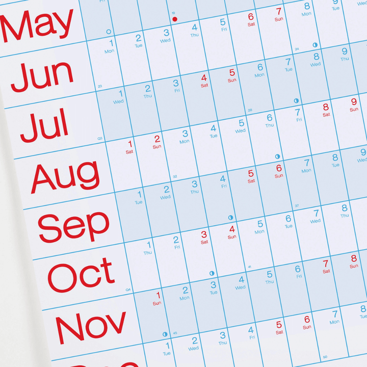 Crispin Finn 2026 Wall Planners