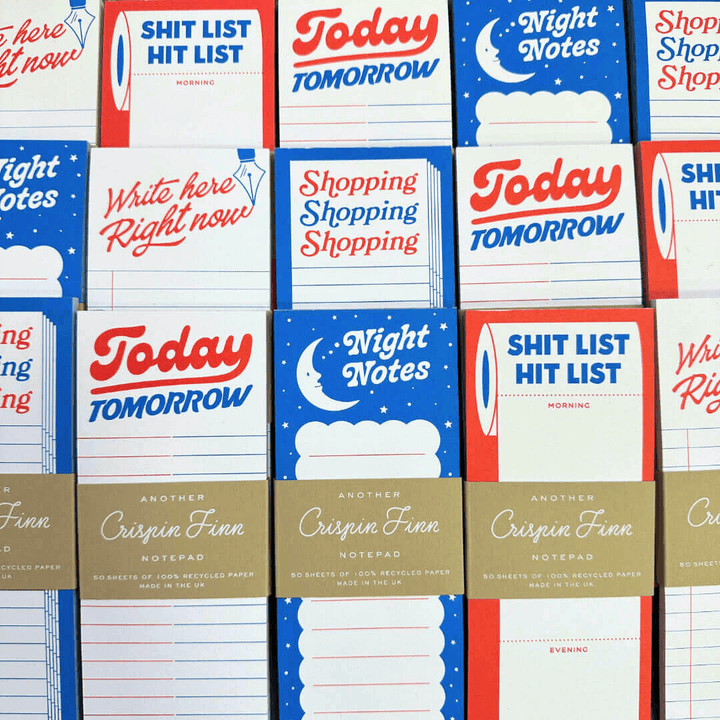 Crispin Finn Note Pads