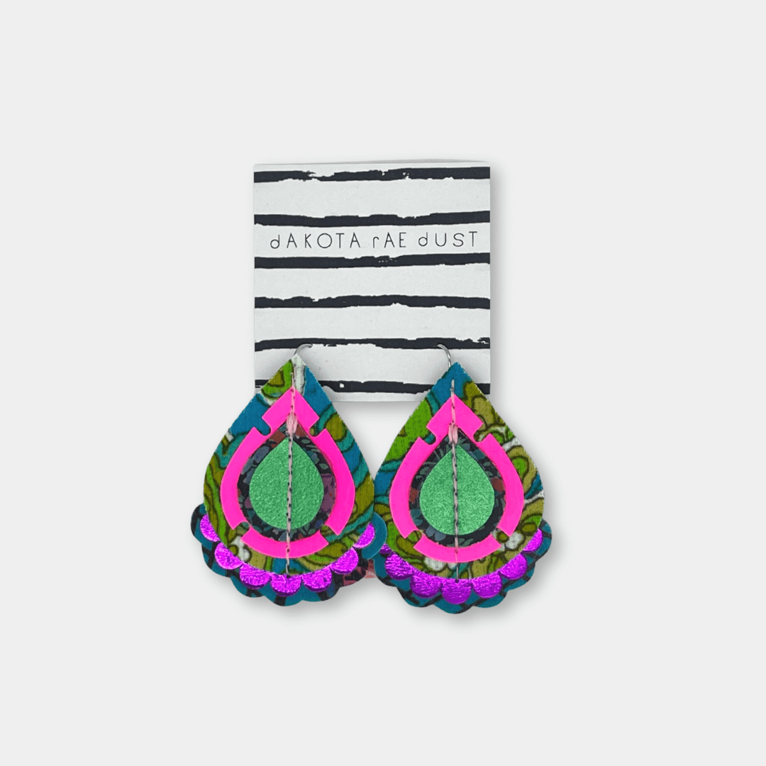 Jazzy Plectrum Earrings