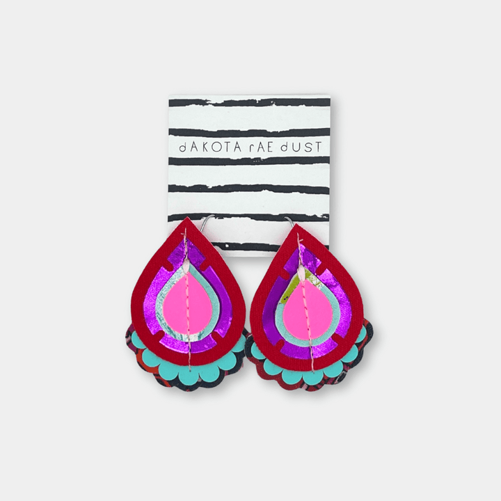 Jazzy Plectrum Earrings