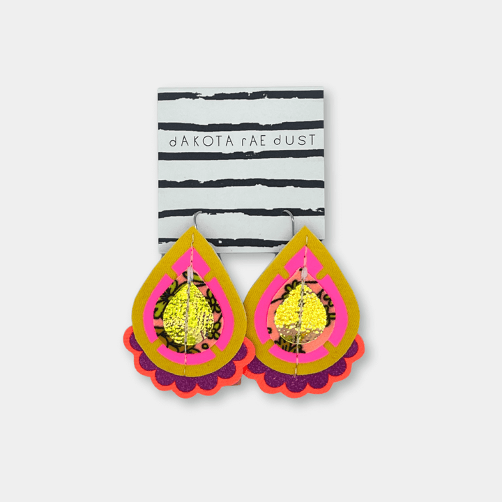 Jazzy Plectrum Earrings