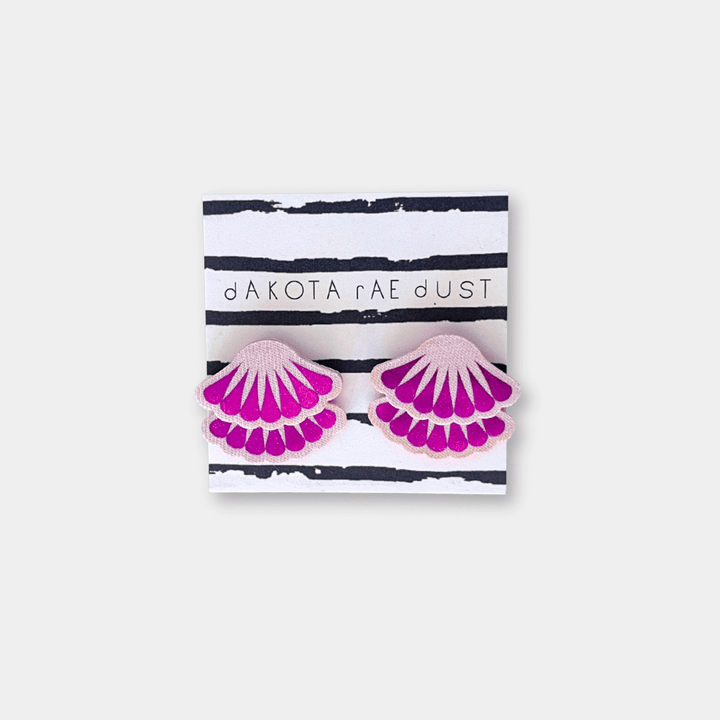 Tiered Frill Stud Earrings