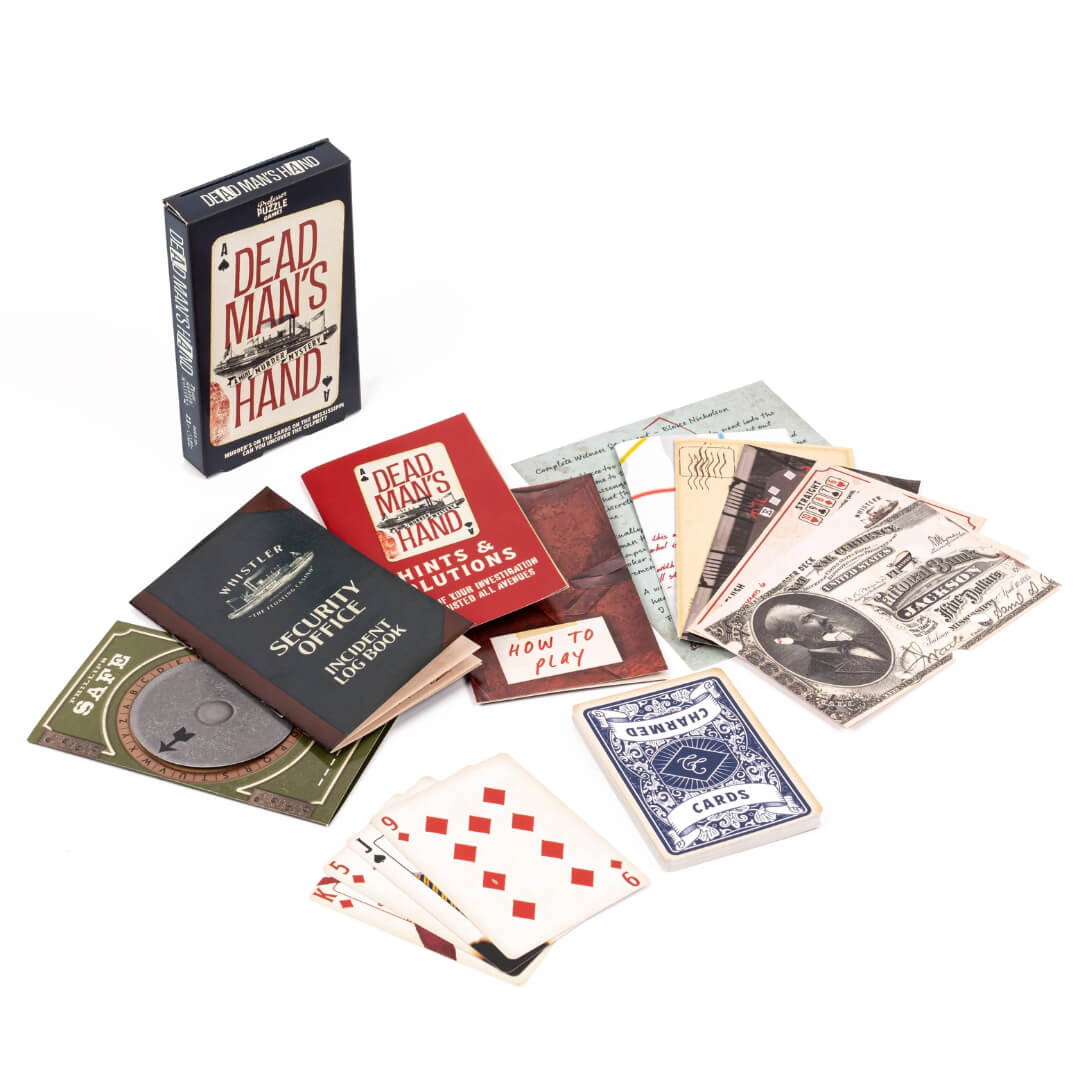 Dead Man's Hand Mini Murder Mystery Game