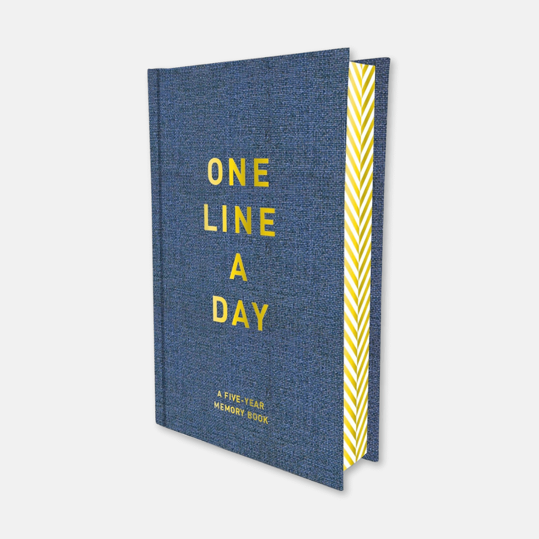 Denim One Line A Day Diary