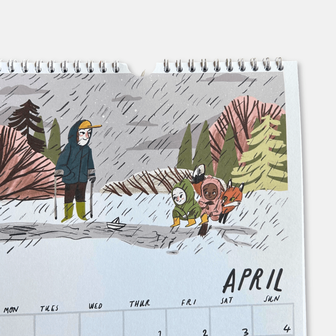 Dick Vincent Illustration 2027 Calendar