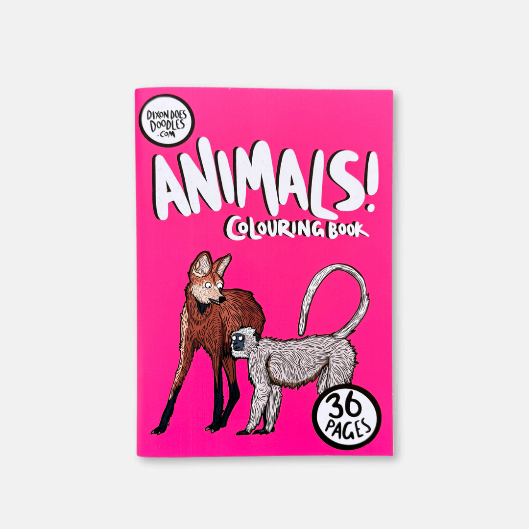 Animals! Colouring Book