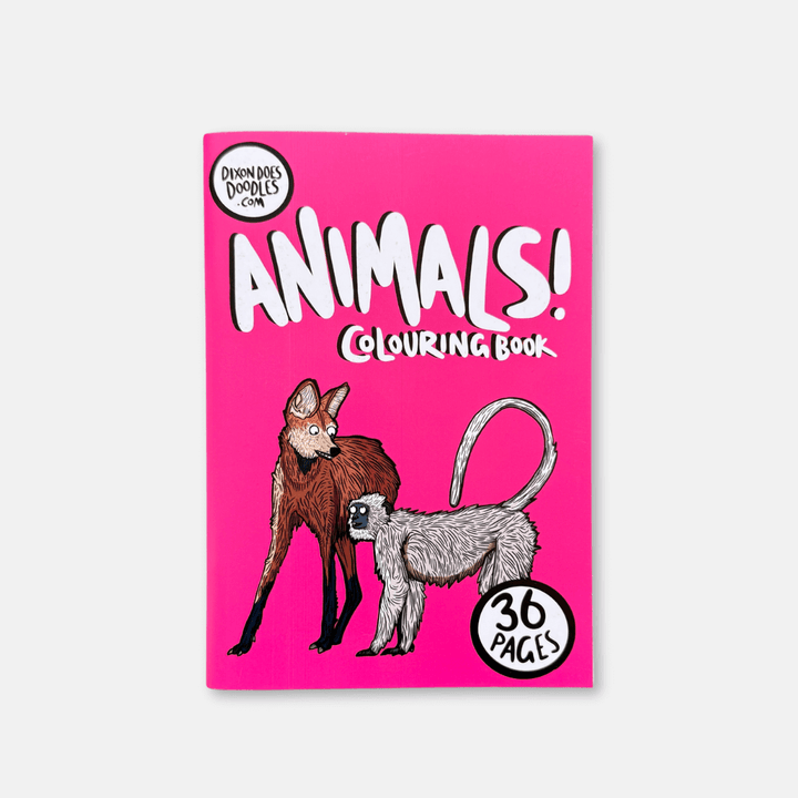 Animals! Colouring Book
