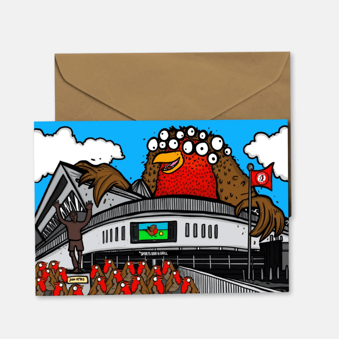 Bristol City Football Club Greetings Card