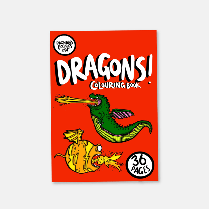 Dragons! Colouring Book