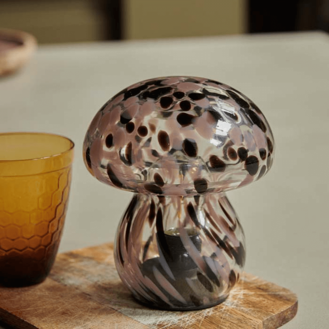 Glass Mushroom Lamps