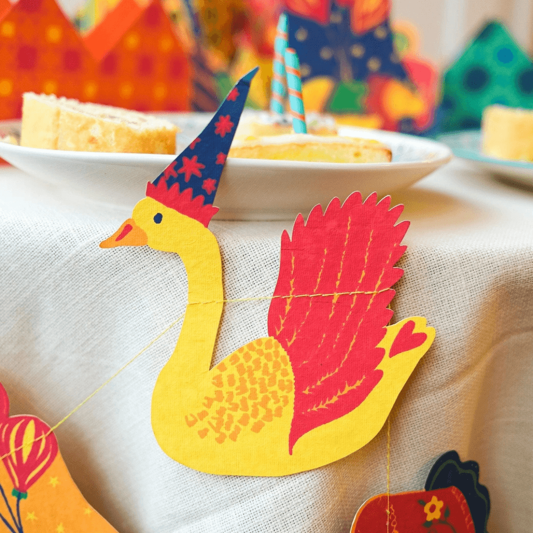 Birthday Party Paper Garland