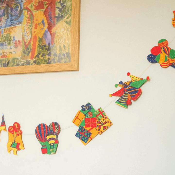 Birthday Party Paper Garland