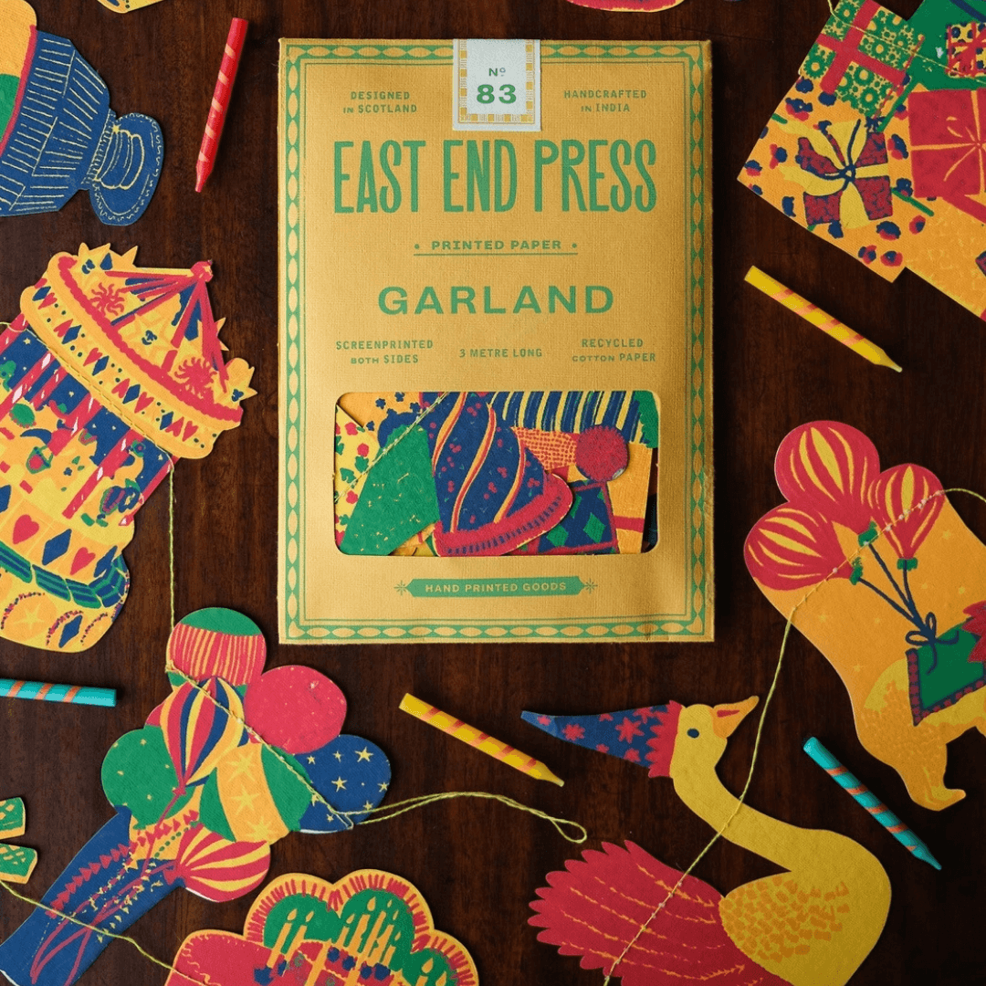 Birthday Party Paper Garland