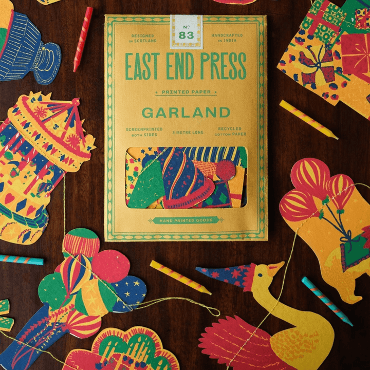 Birthday Party Paper Garland