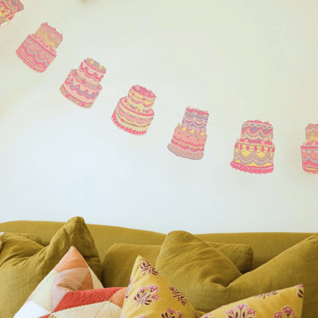 Celebration Cakes Paper Garland