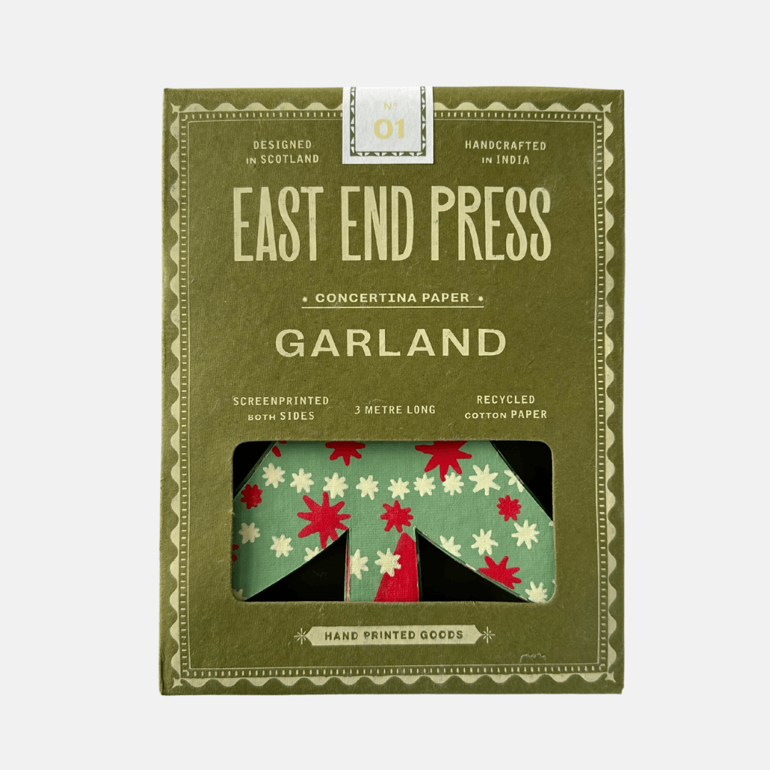 Christmas Trees Concertina Garland
