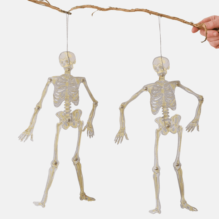 Dancing Skeleton Paper Decorations