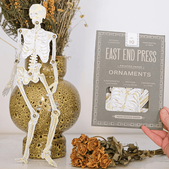 Dancing Skeleton Paper Decorations
