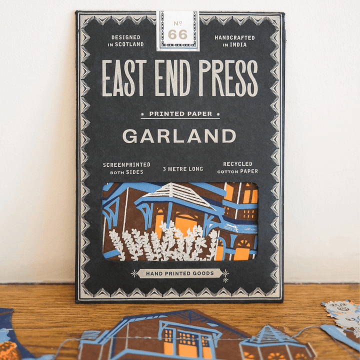 Haunted House Paper Garland
