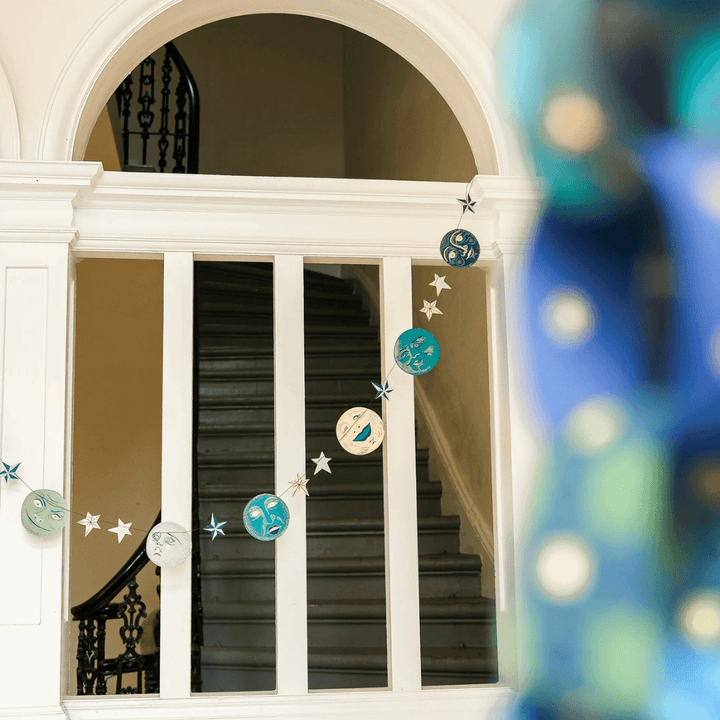 Man On The Moon Paper Garland