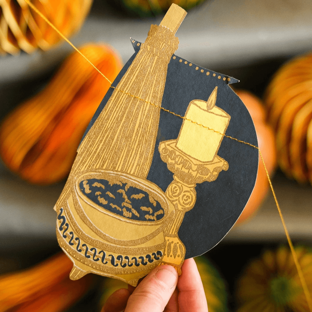 Samhain Paper Garland