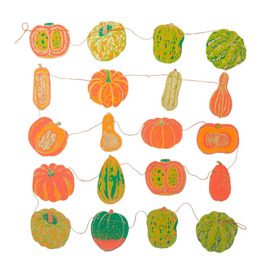 Squashes Paper Garland