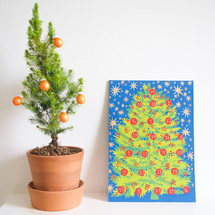 Christmas Tree Advent Calendar