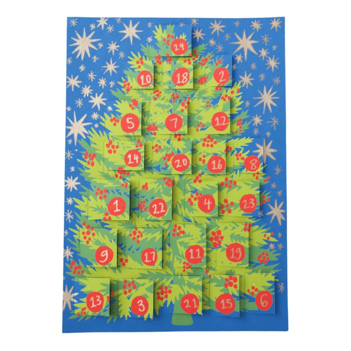 Christmas Tree Advent Calendar