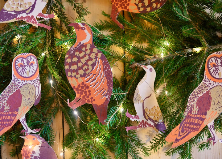 Winter Bird Garland