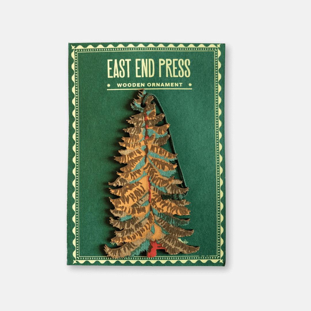 Wooden Tree Decoration