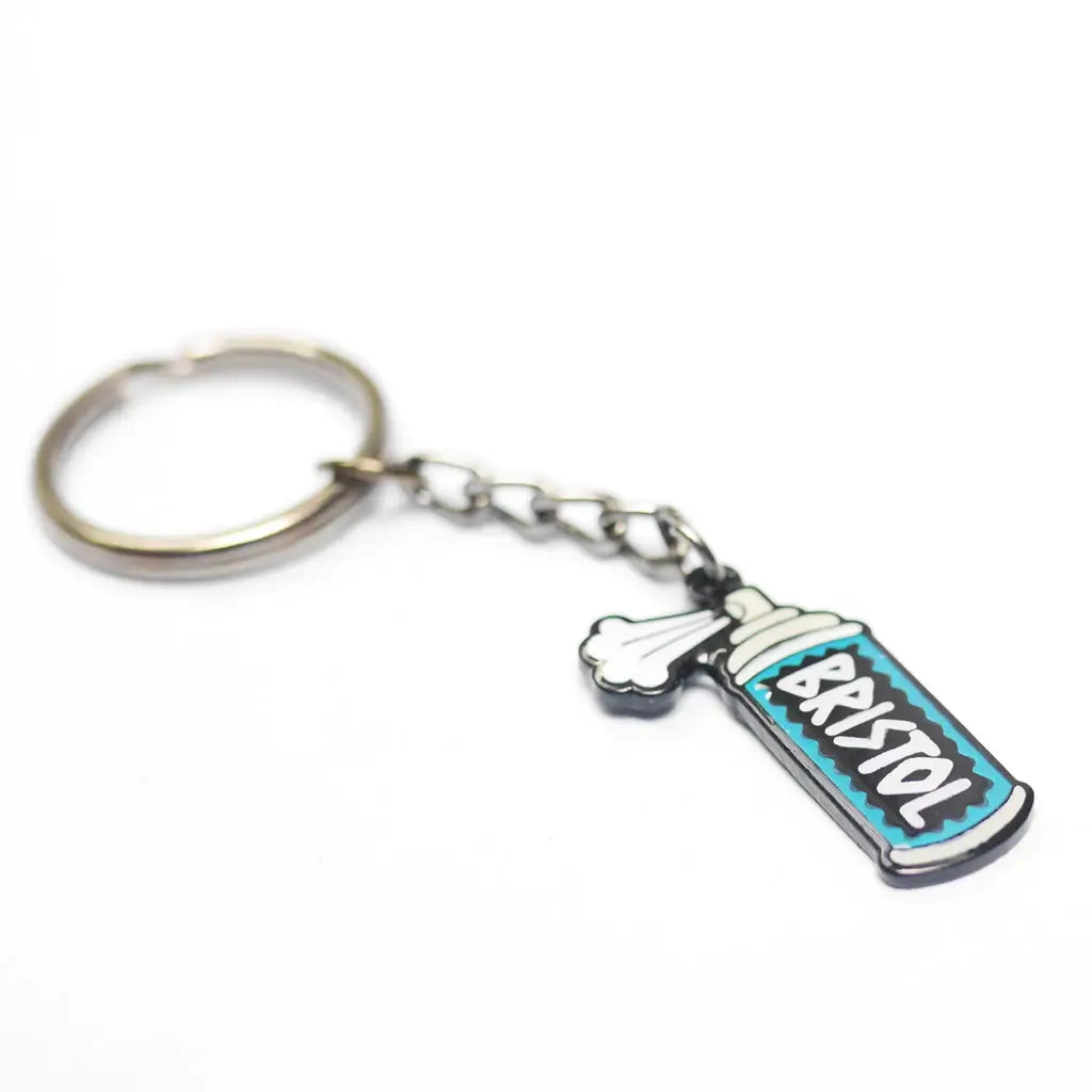 Bristol Spray Can Key Ring