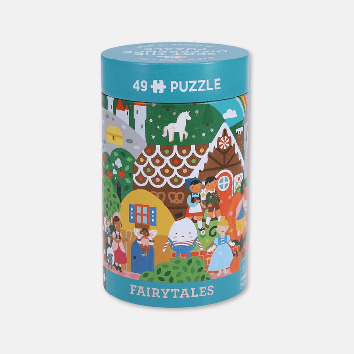 Fairy Tales Spot-The-Difference Puzzle