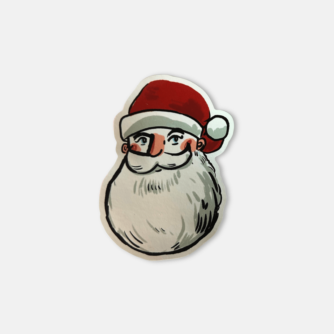 Father Christmas Vinyl Sticker