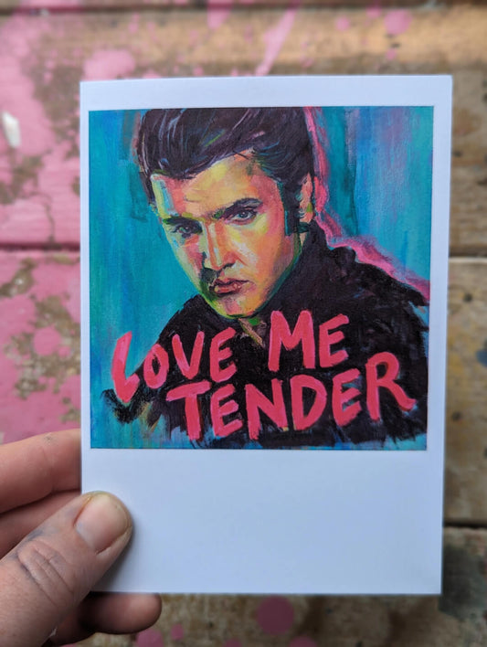 Love Me Tender Greetings Card
