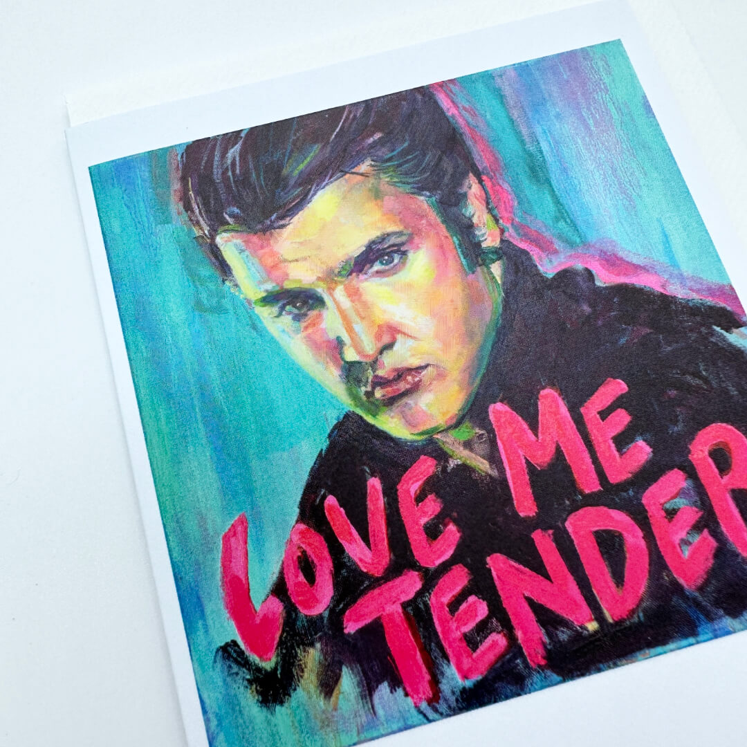 Love Me Tender Greetings Card