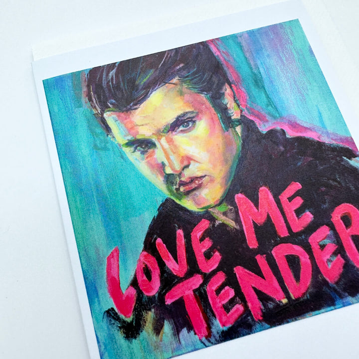 Love Me Tender Greetings Card