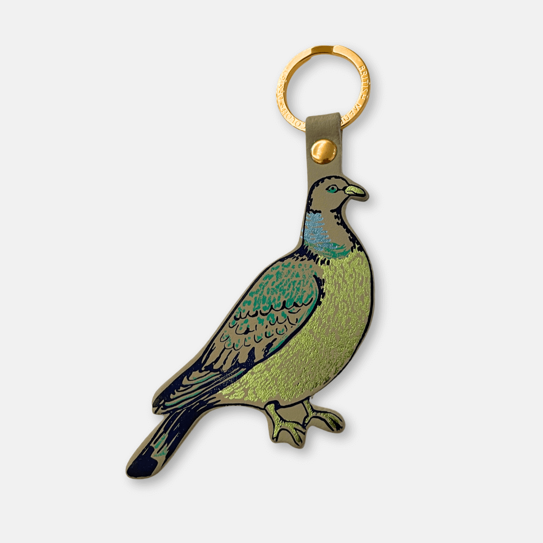 Feral Pigeon Key Ring