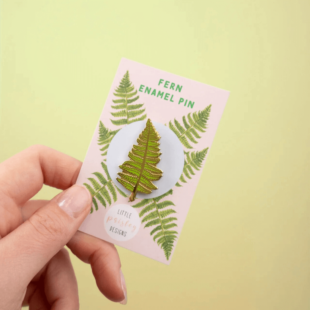 Fern Enamel Pin