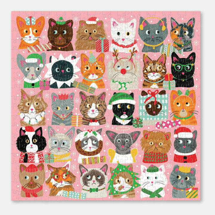 Festive Fur Balls 500 Piece Puzzle