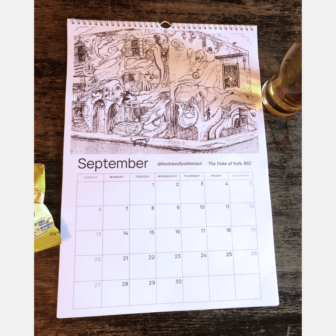 East Bristol Pub Calendar 2026