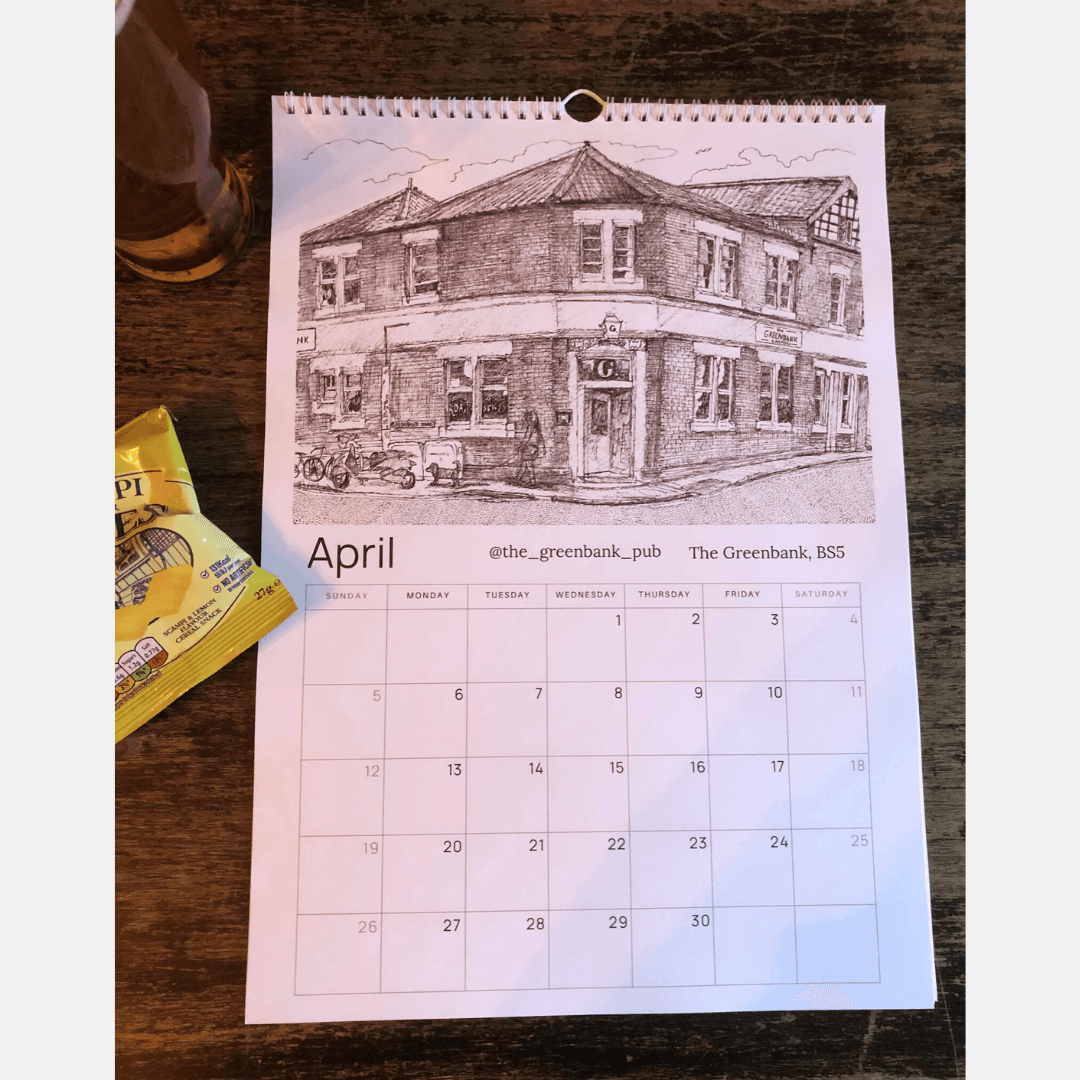 East Bristol Pub Calendar 2026