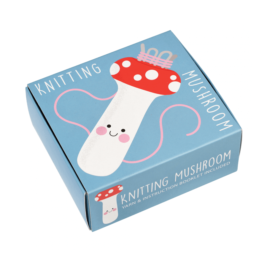 French Knitting Mushroom Kit