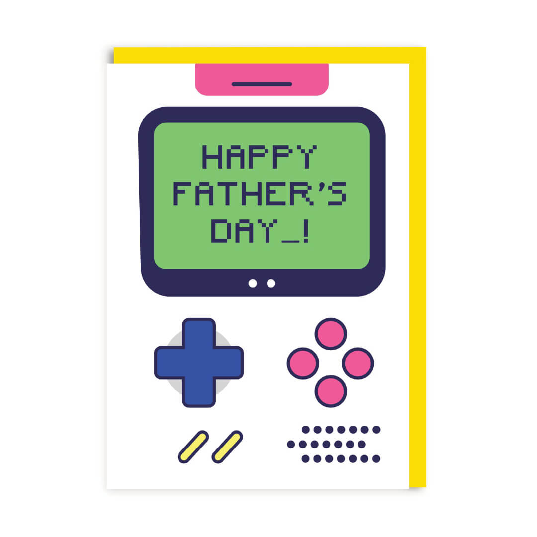 Game Console Father's Day Card