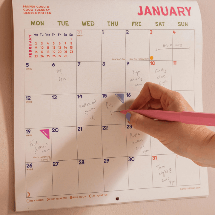 2026 Dishes Around The World Calendar