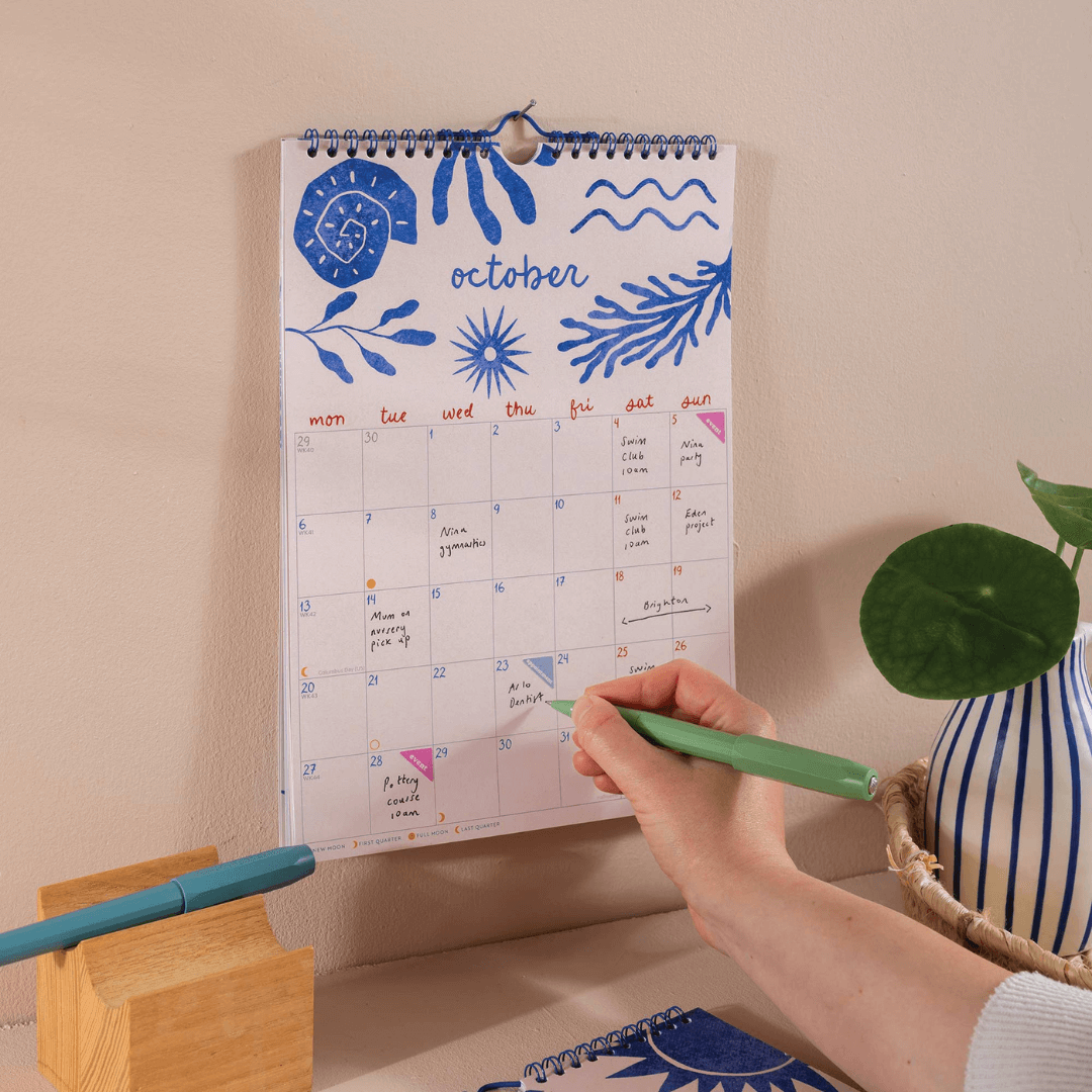 2026 Ocean Mermaid Calendar